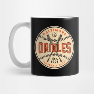 Baltimore Orioles Ball & Bats by Buck Tee Mug